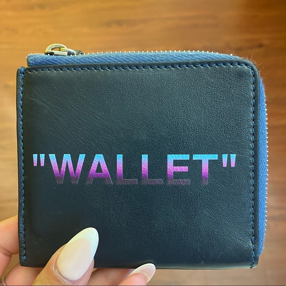 OFF WHITE WALLET